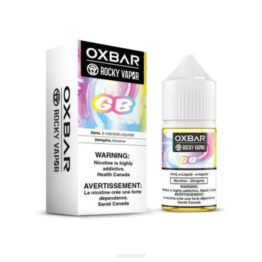 OXVA vape price HBRJ57 gb OXVA OXBAR 30 מ"ל מלח ניק